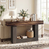 2-Tier Farmhouse Console Table 63