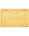 Cutting Board with Compartments, 18” x 12”
