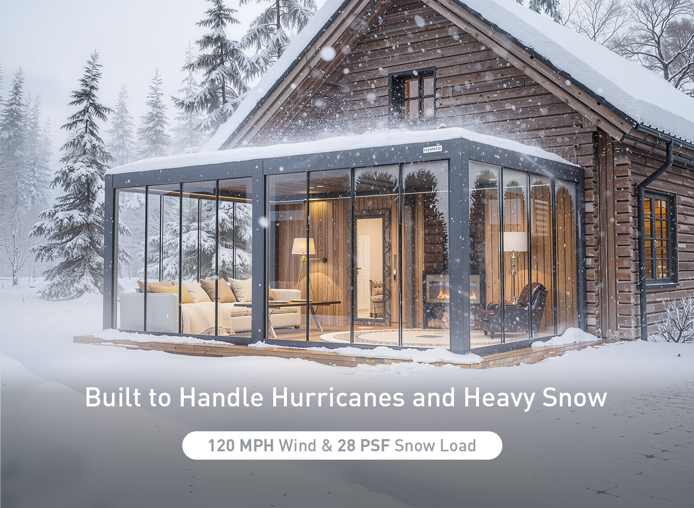 FlexPatio POWER+ Motorized Pergola FlexPatio