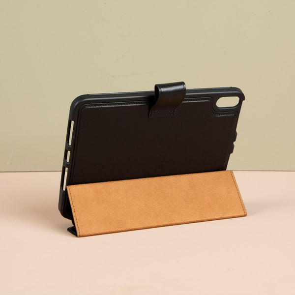 Handcrafted Leather Case for iPad Mini(1,2,3,4,5) Black | PATERSON