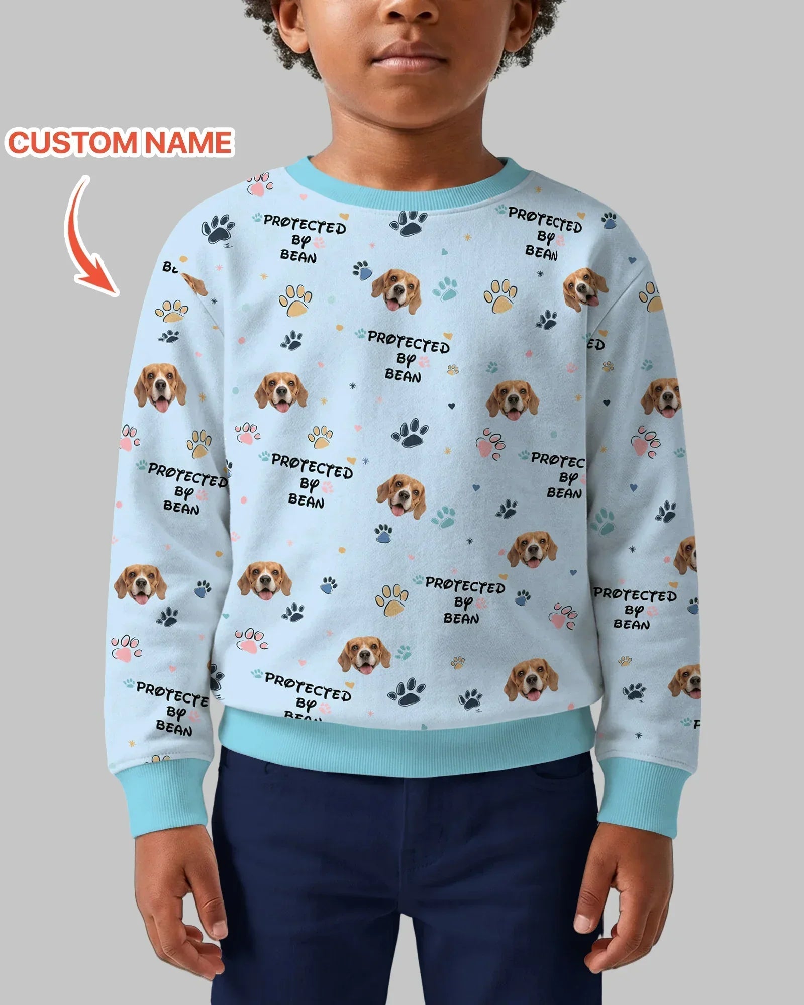 Custom Dog Photo Pattern 