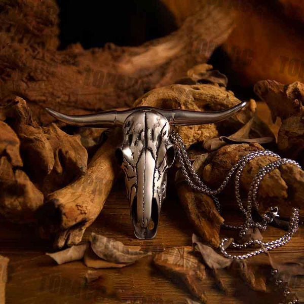 TOPACC Longhorn Skull - Gifts for You 'n Me