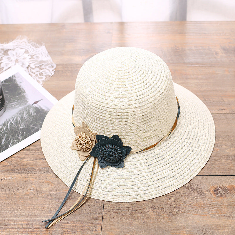 Girls Hats Children Raw Edge Straw Hat For Girls Kids Sun Cap Girls  Hat Baby Beach Caps In leegant Modern Design