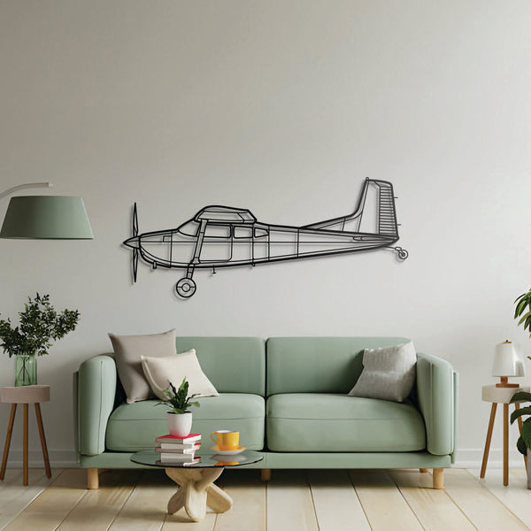 180K Metal Aircraft Wall Art - NCP0153