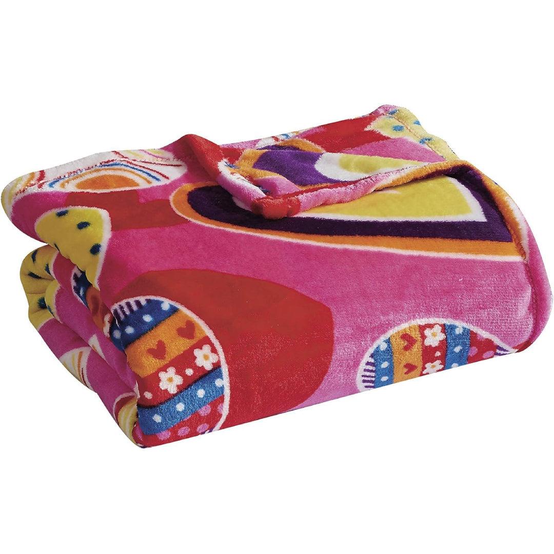 Valentine's Day Heart-Themed Throw Blanket – Ultra Plush, Soft, Cozy, and Luxurious Fleece, 50