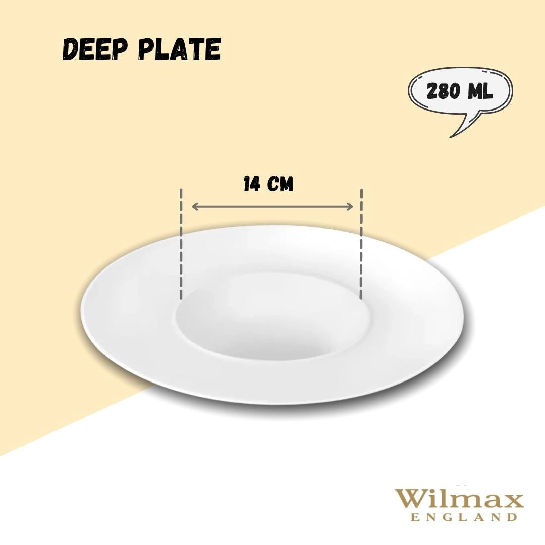 White Deep Plate 11