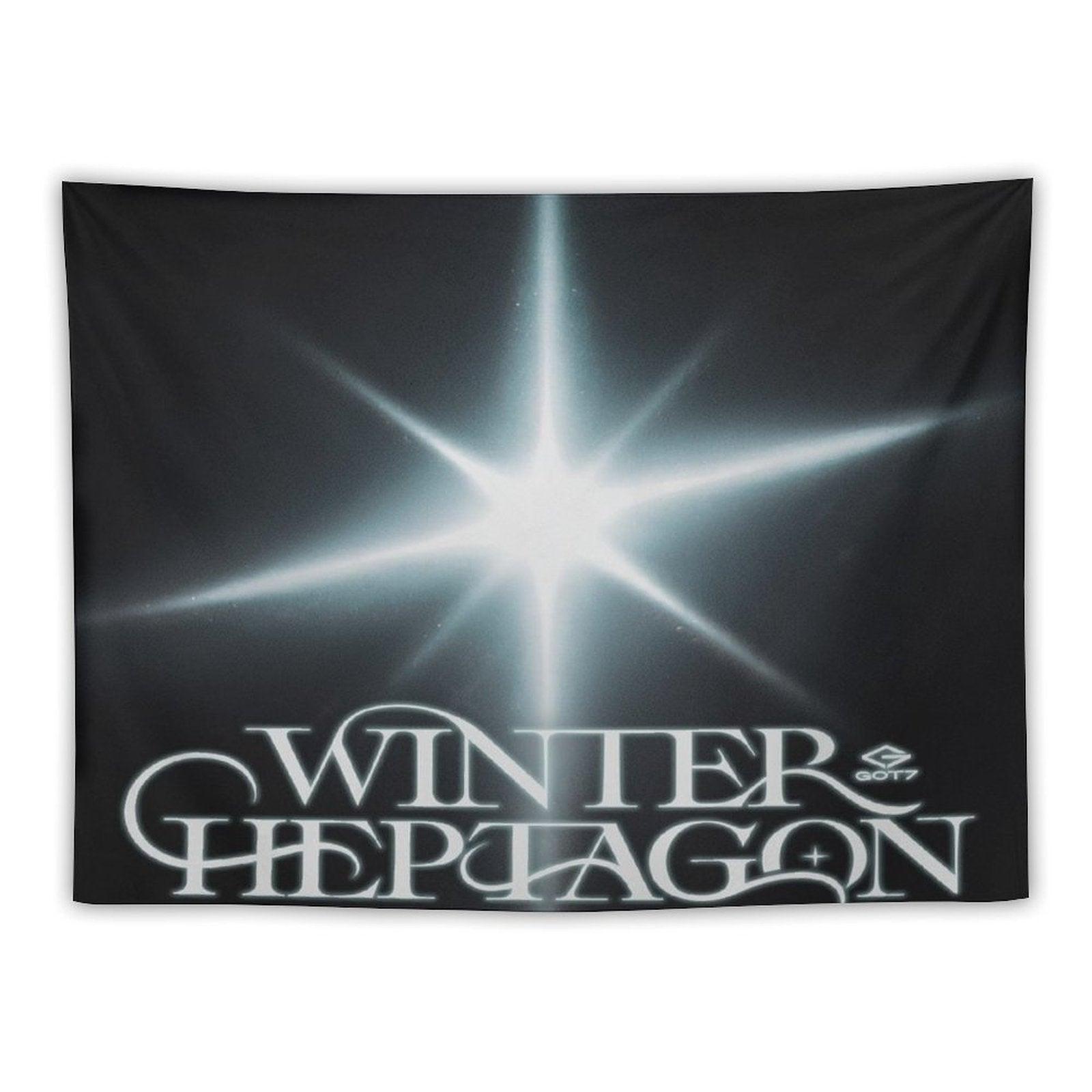 GOT7 - WINTER HEPTAGON (English Translation) Tapestry