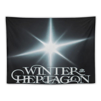 GOT7 - WINTER HEPTAGON (English Translation) Tapestry