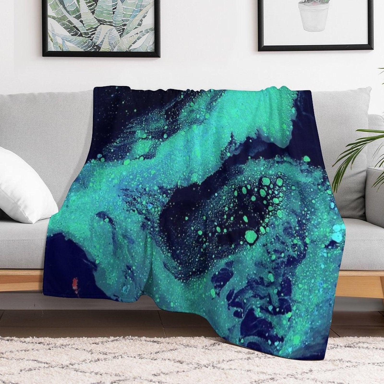 Glow in The Dark 2 Throw Blanket