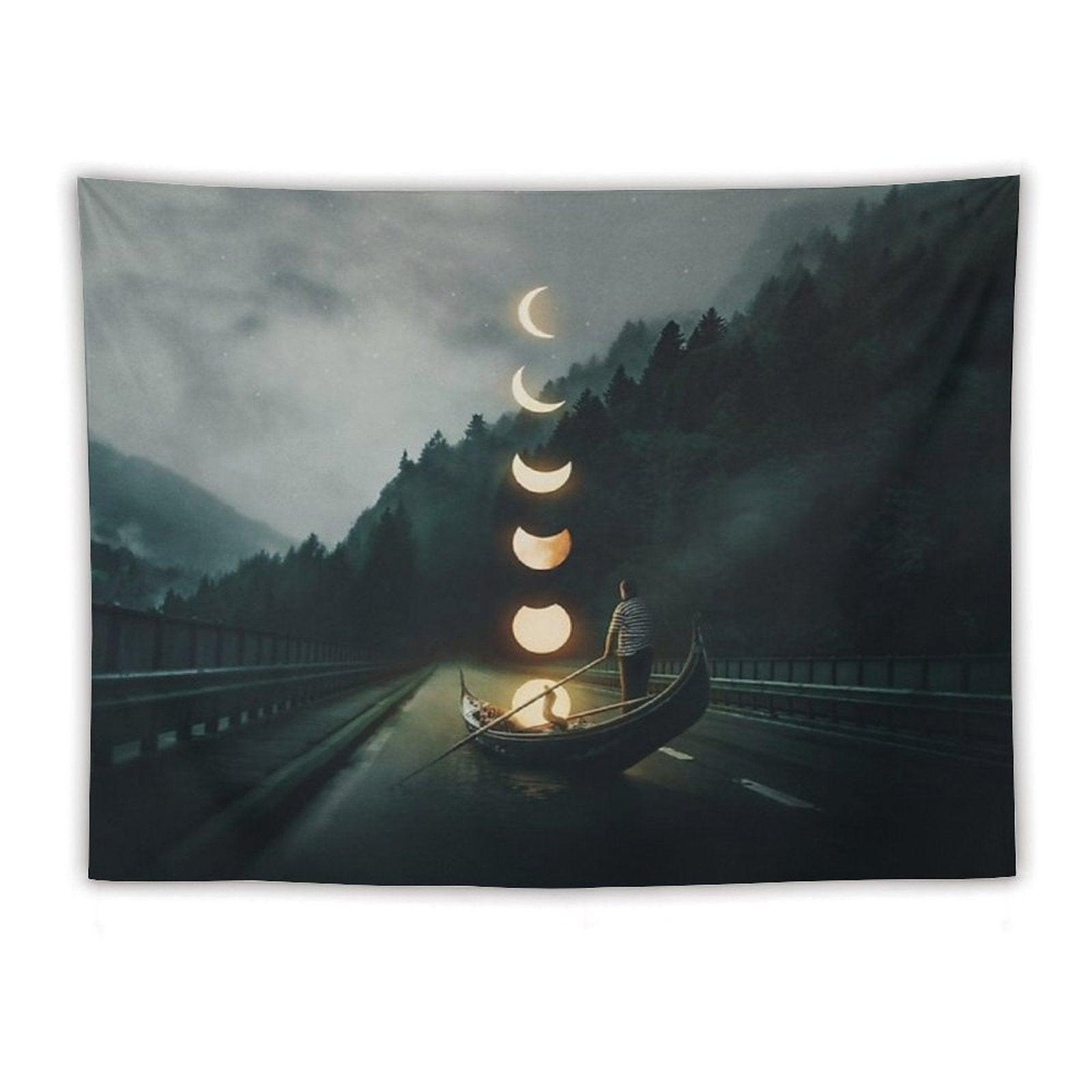 Moon Ride Tapestry
