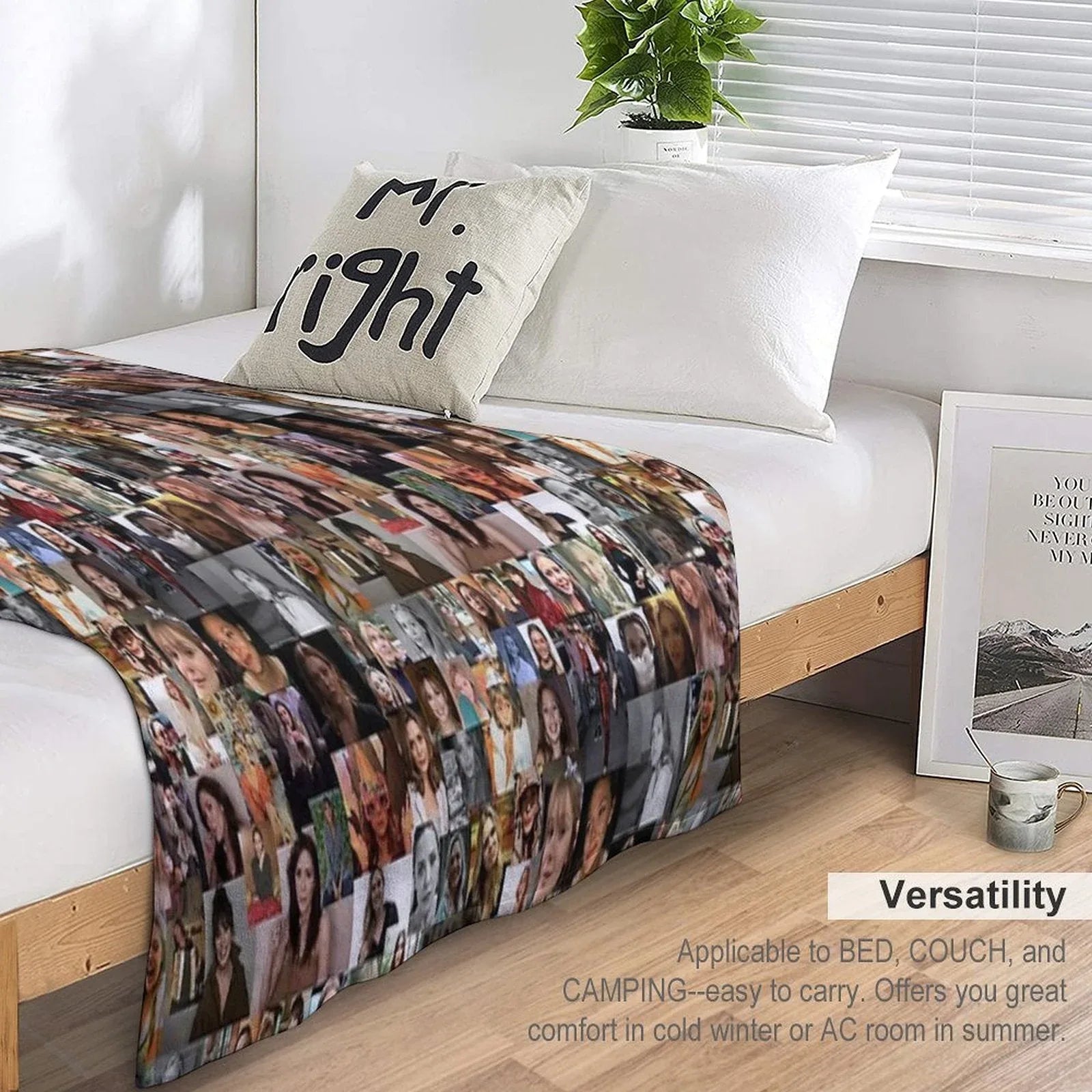 Elizabeth Olsen Throw Blanket