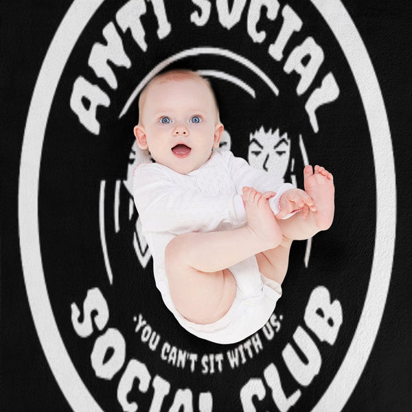 ANTI SOCIAL CLUB Comfort Throw Blanket