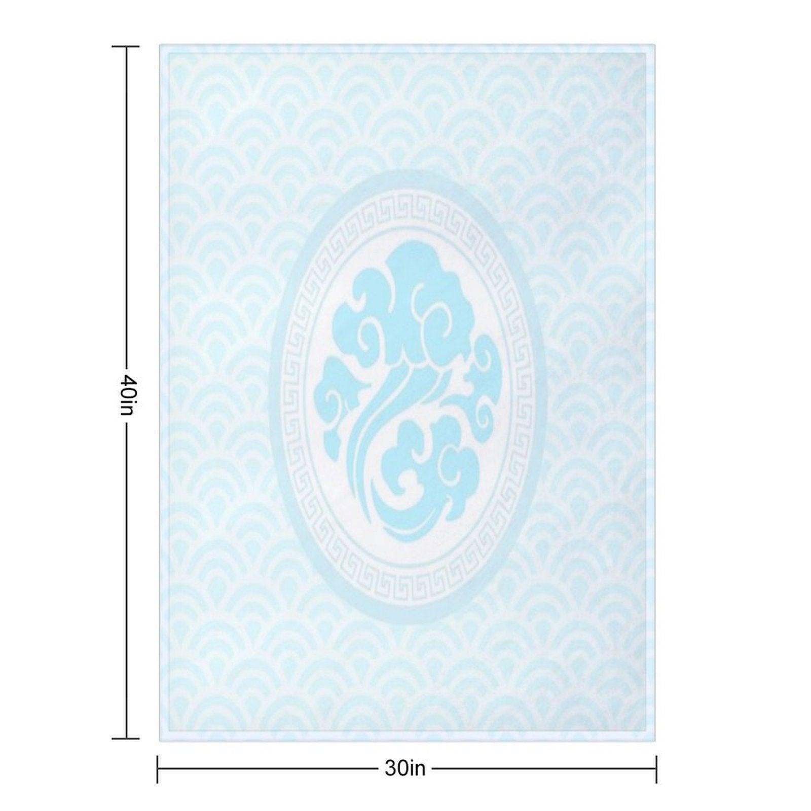 Gusu Lan Logo Throw Blanket