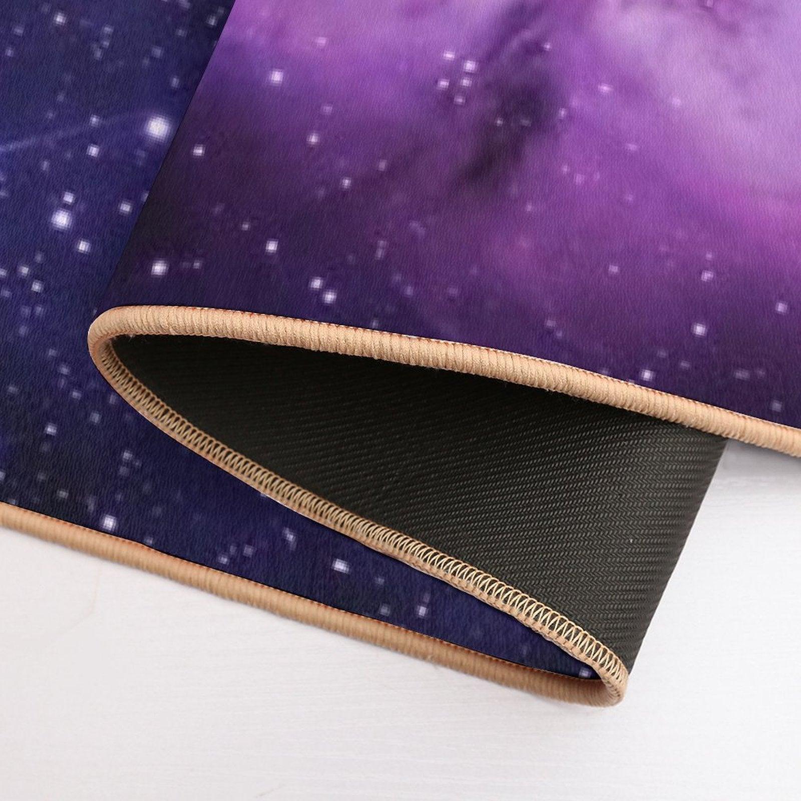 Purple Nebula Bath Mat