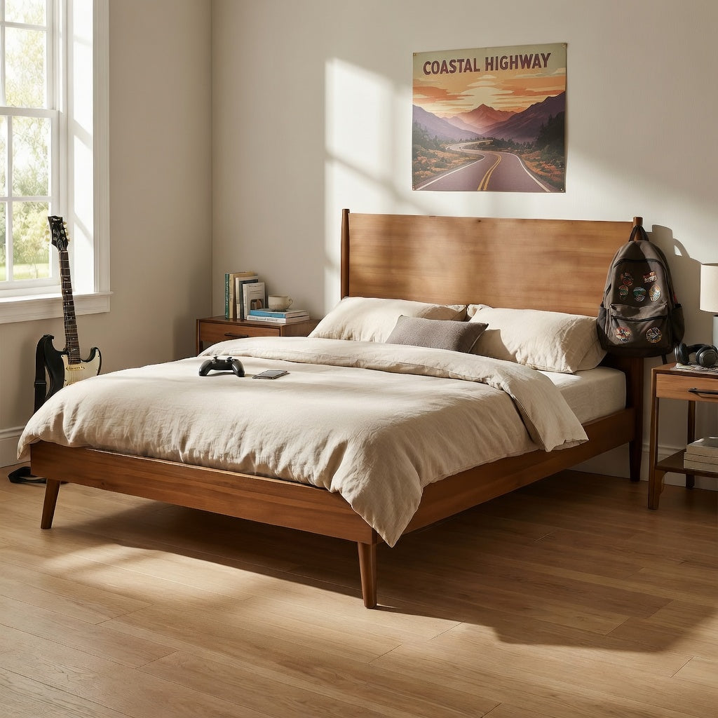 Cohron Solid Wood Platform Bed (Full Bed)