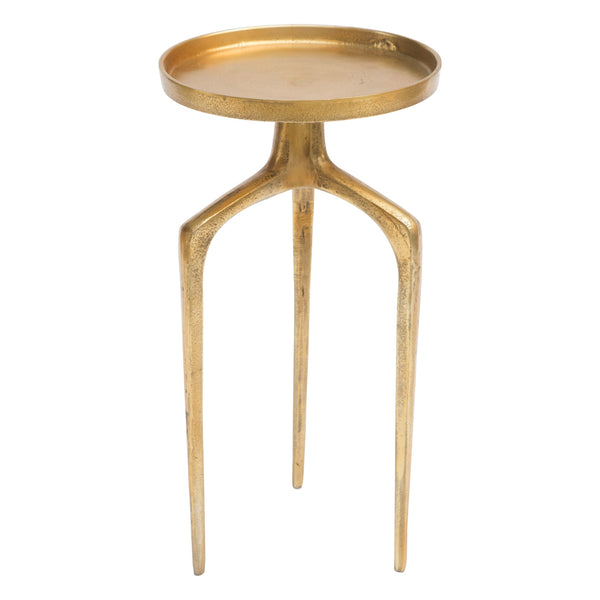 Como Accent Table Set (2-Piece) Antique Gold