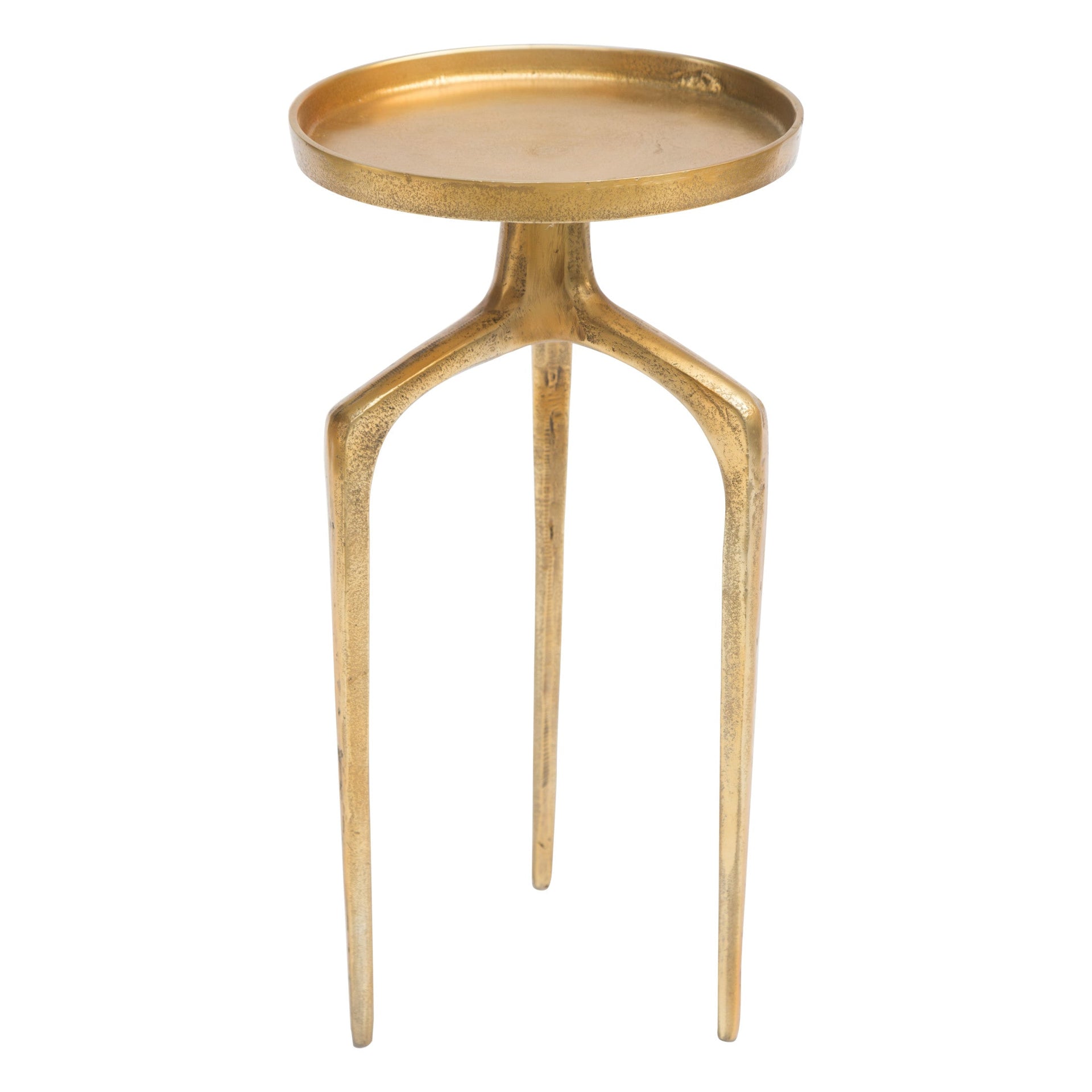 Zuo Modern Como Accent Table Set (2-Piece) Antique Gold