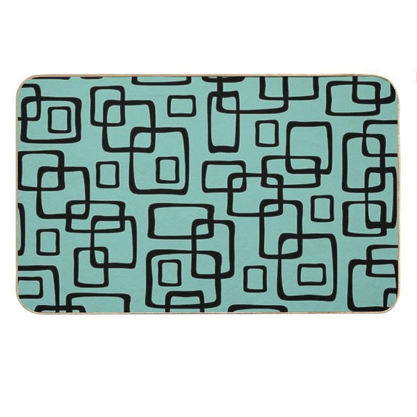 Mid Century Modern Decoration Bath Mat