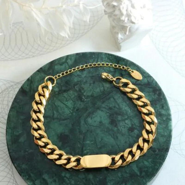 Gold Chain Bracelet - To Be Elegant - Gifts for You 'n Me