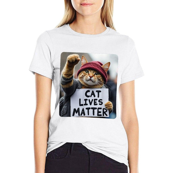 Donald Trump 2024 Cats, Cat Lives Matter Trump  Lightweight T-Shirt