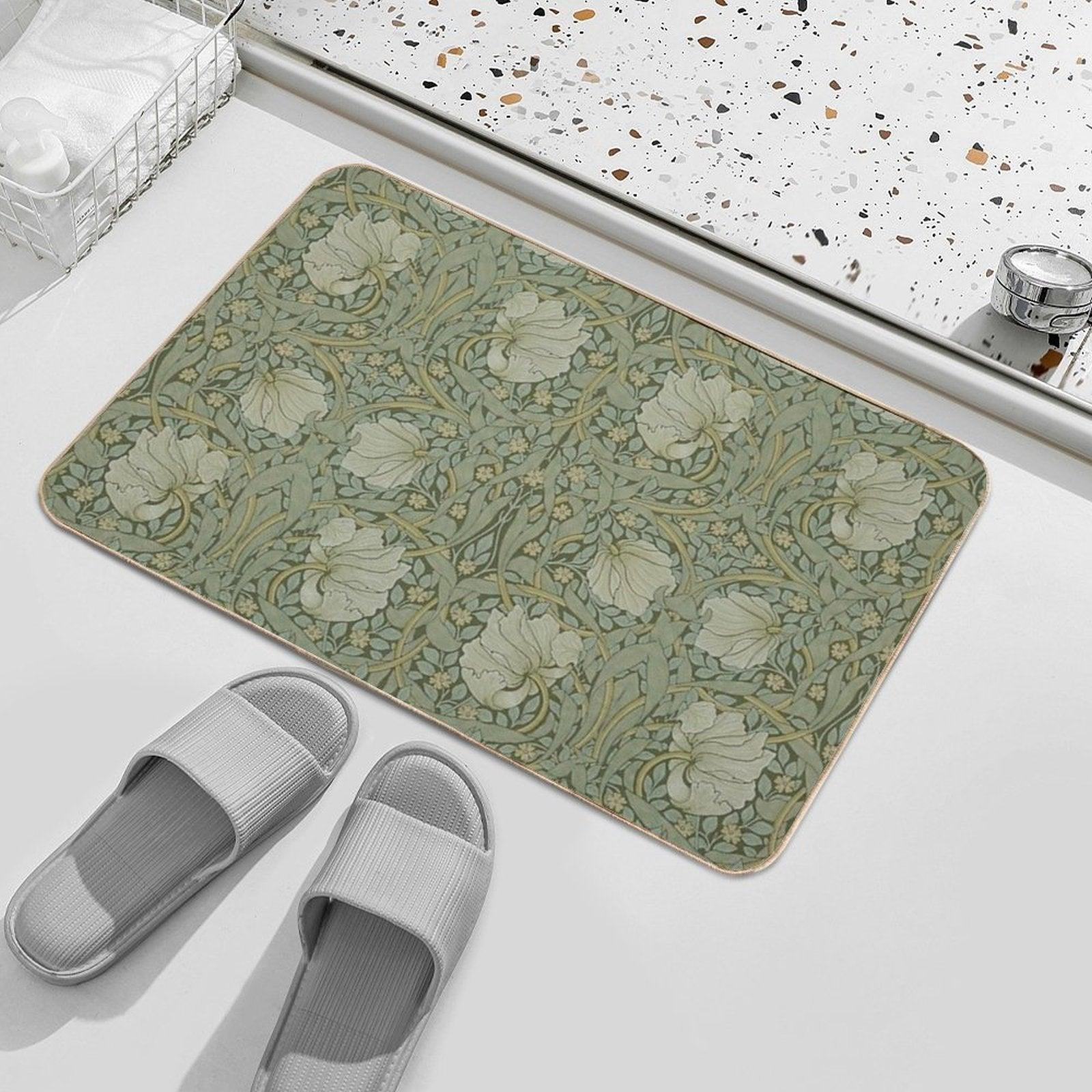 Pimpernel by William Morris, 1876 Bath Mat