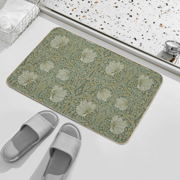 Pimpernel by William Morris, 1876 Bath Mat