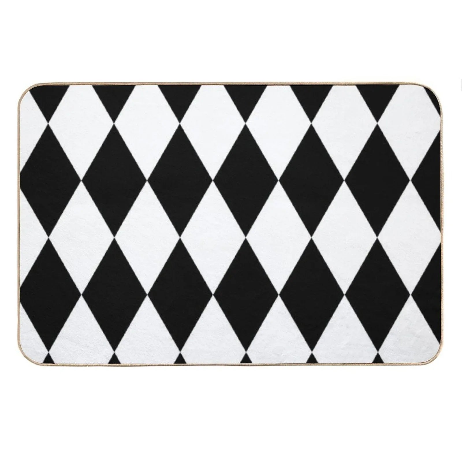 Harlequin Diamonds Bath Mat