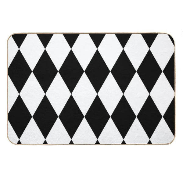 Harlequin Diamonds Bath Mat