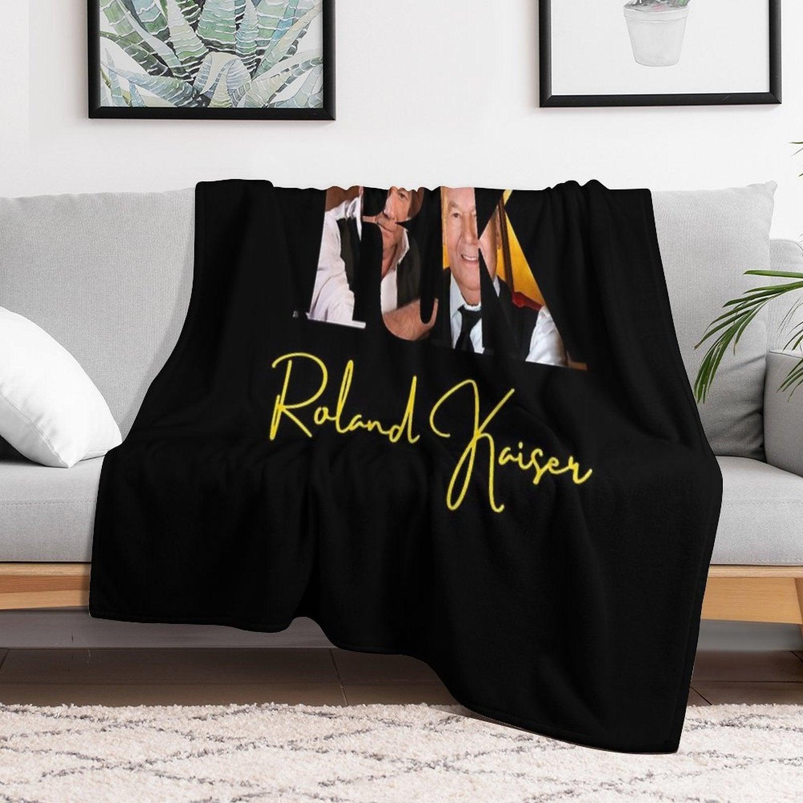 Roland Kaiser-roland Kaiser Festival- Roland Kaiser Merch Throw Blanket
