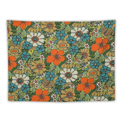 70s Plate Tapestry