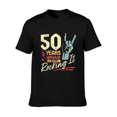 50th Birthday Funny Rock'n'Roll Birthday 50 Years T-Shirt