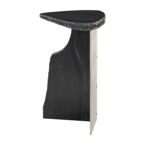 Surya Side Table Black