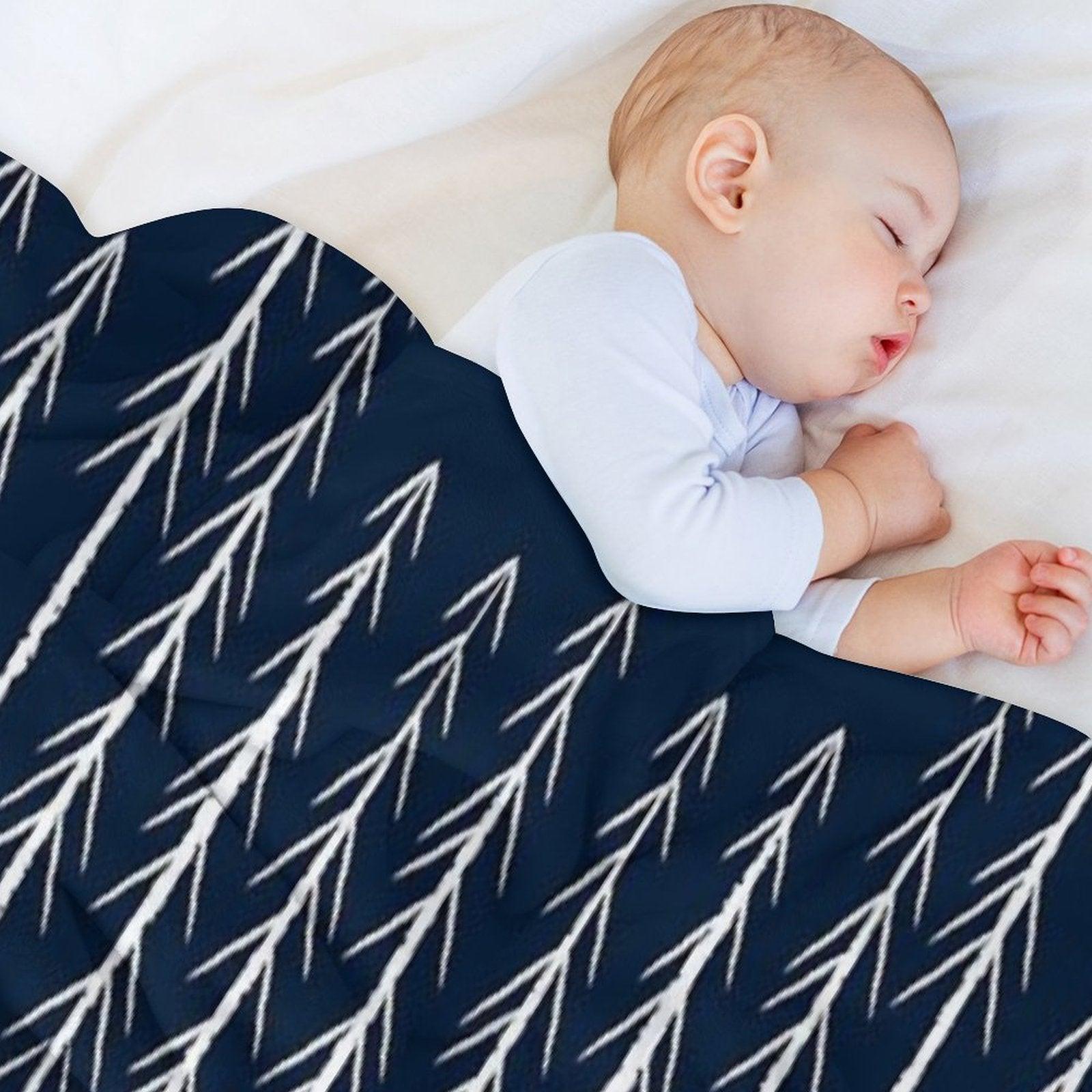 Pine Trees Throw Blanket