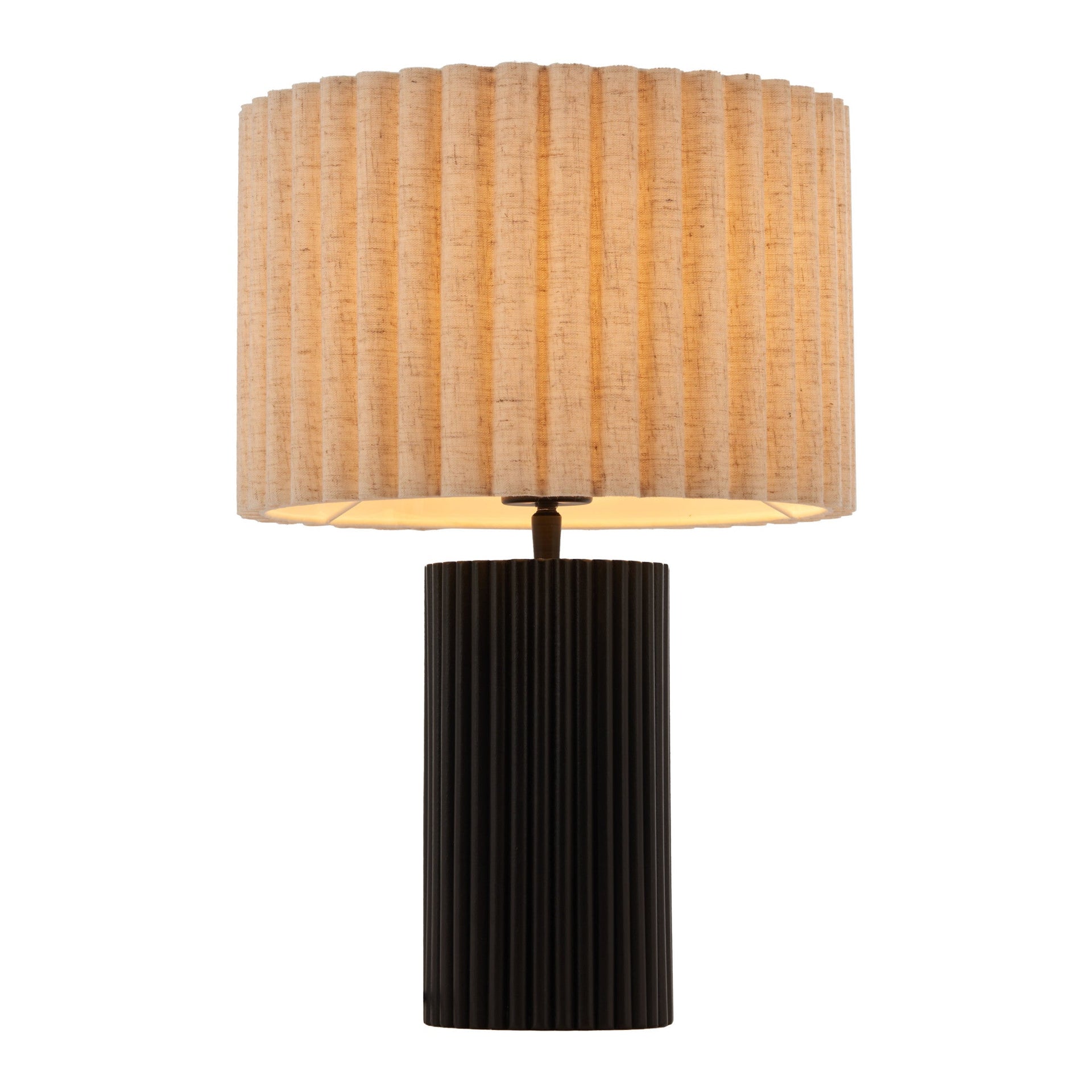 Aurora Table Lamp Beige & Black