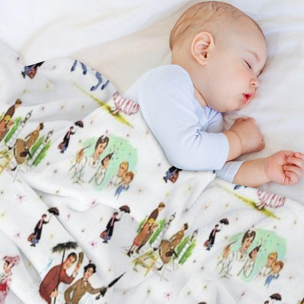 Mary Poppins IX Throw Blanket