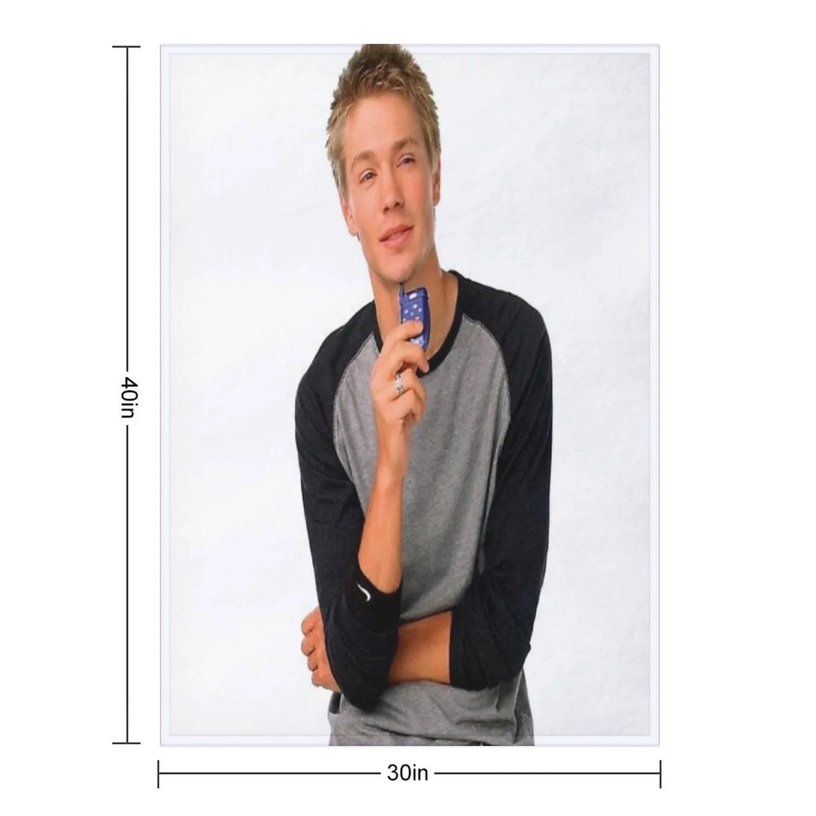 Lucas Scott - Chad Michael Murray Throw Blanket