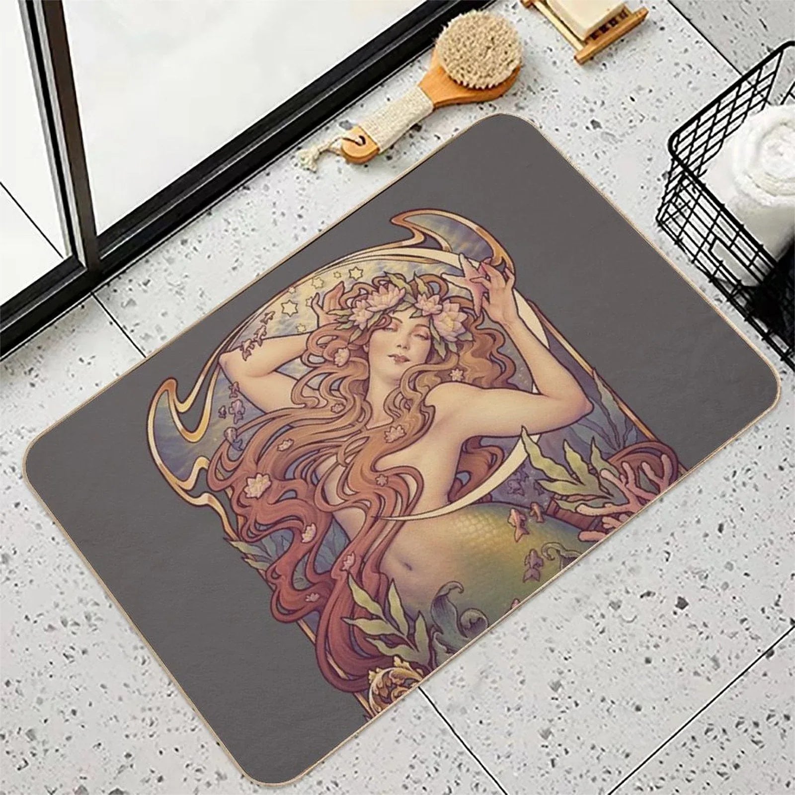 Andersen's Little Mermaid Bath Mat