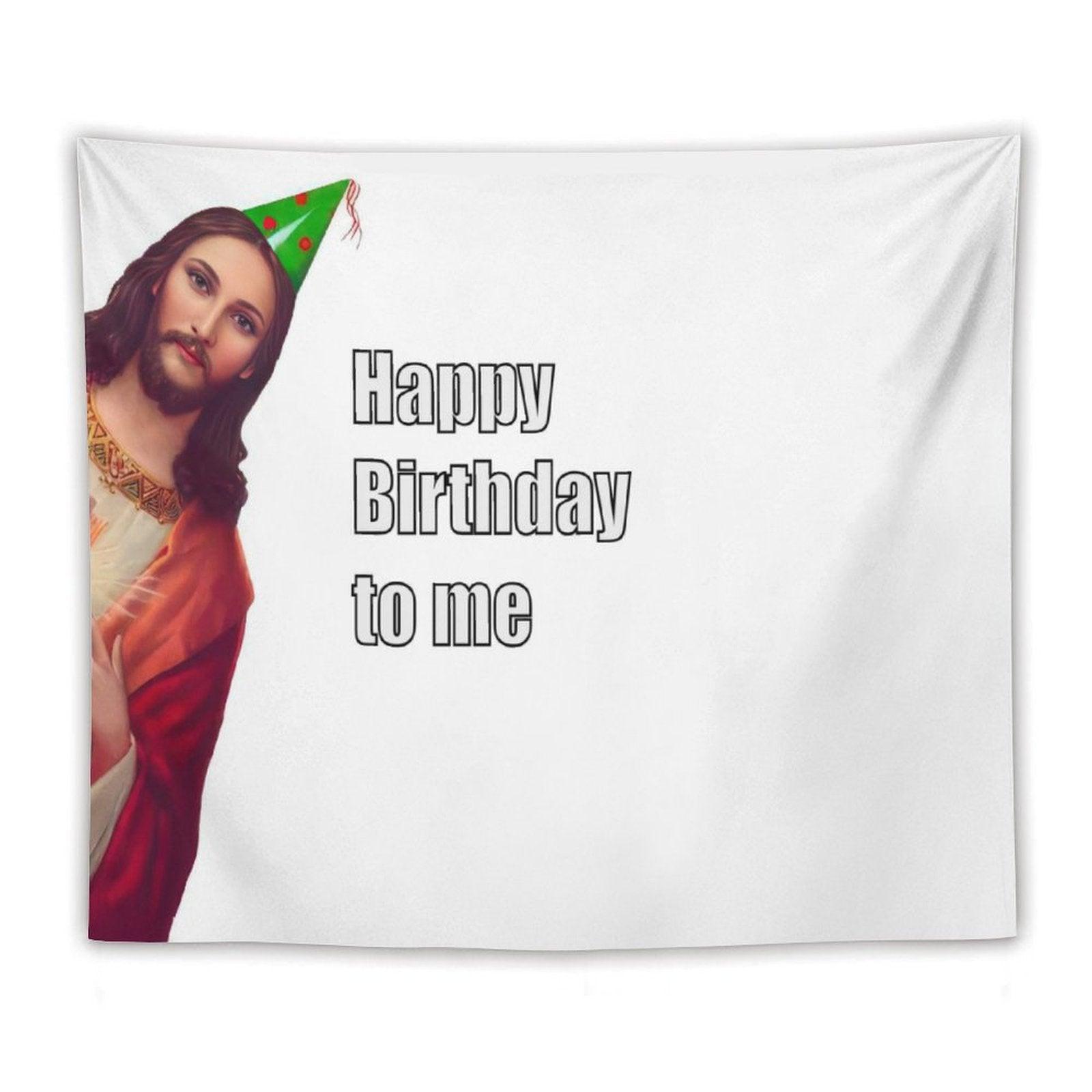 Happy Birthday to Me Tapestry