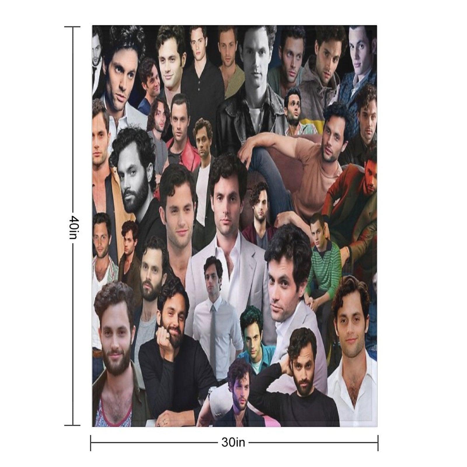 Penn Badgley Throw Blanket