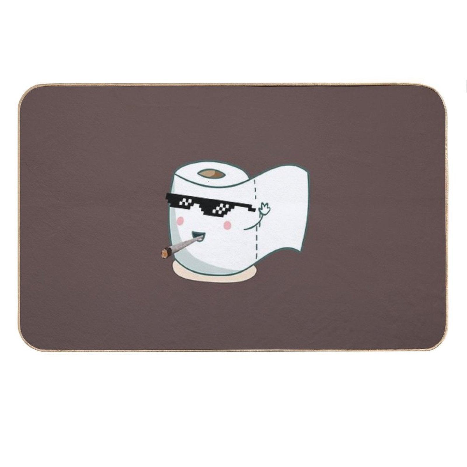 The Essential Funny And Cuddly Tp Dealer T-shirt Bath Mat