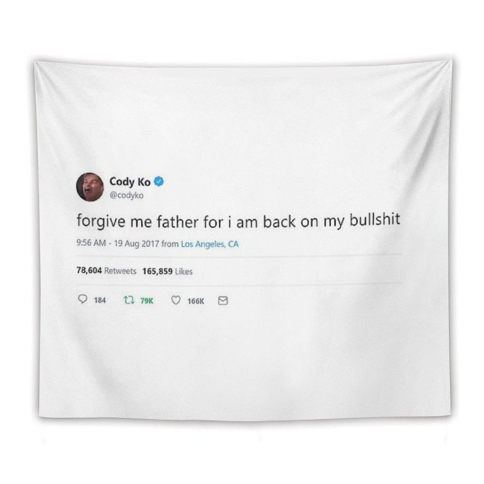 Cody Ko Tweet Tapestry