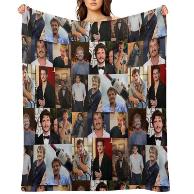 Pedro Pascal Machine-washable Throw Blanket