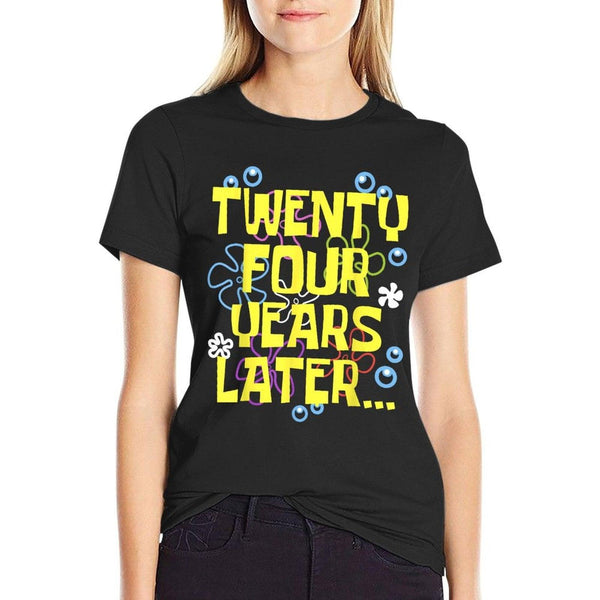 24 TWENTY FOUR YEARS LATER 24 Year Old Birthday Gifts Bday T-Shirt