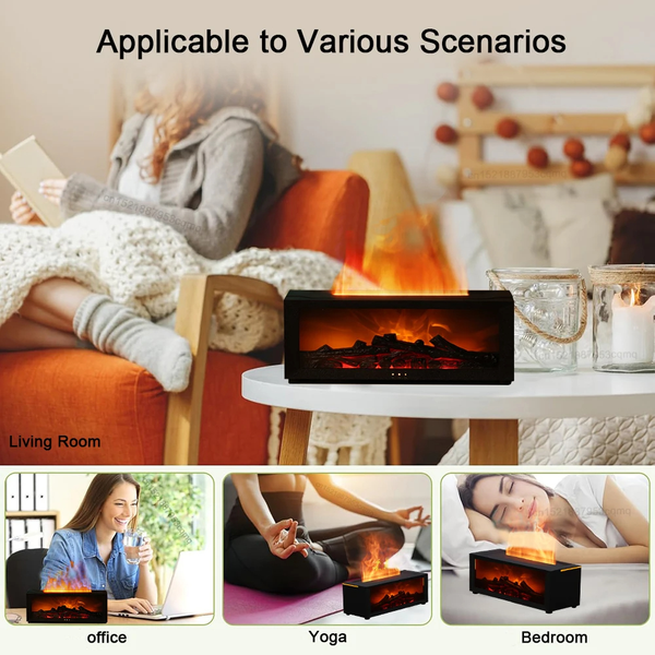 Flame Aromatherapy Diffuser - Ultimate Relaxation GOODSPHORIA.COM