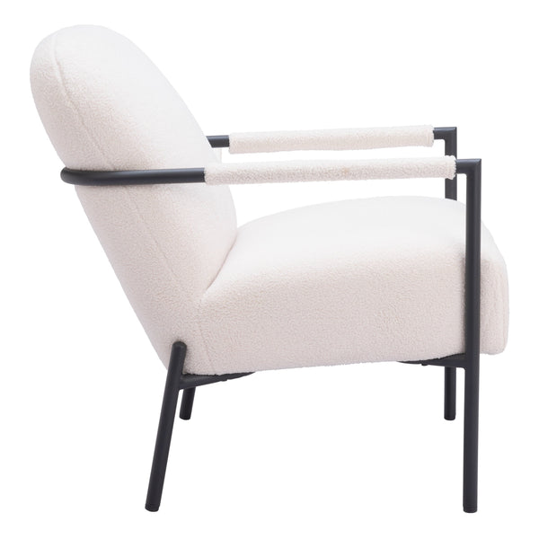 Chicago Accent Chair Ivory