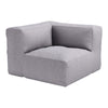 Luanda Corner Chair Gray