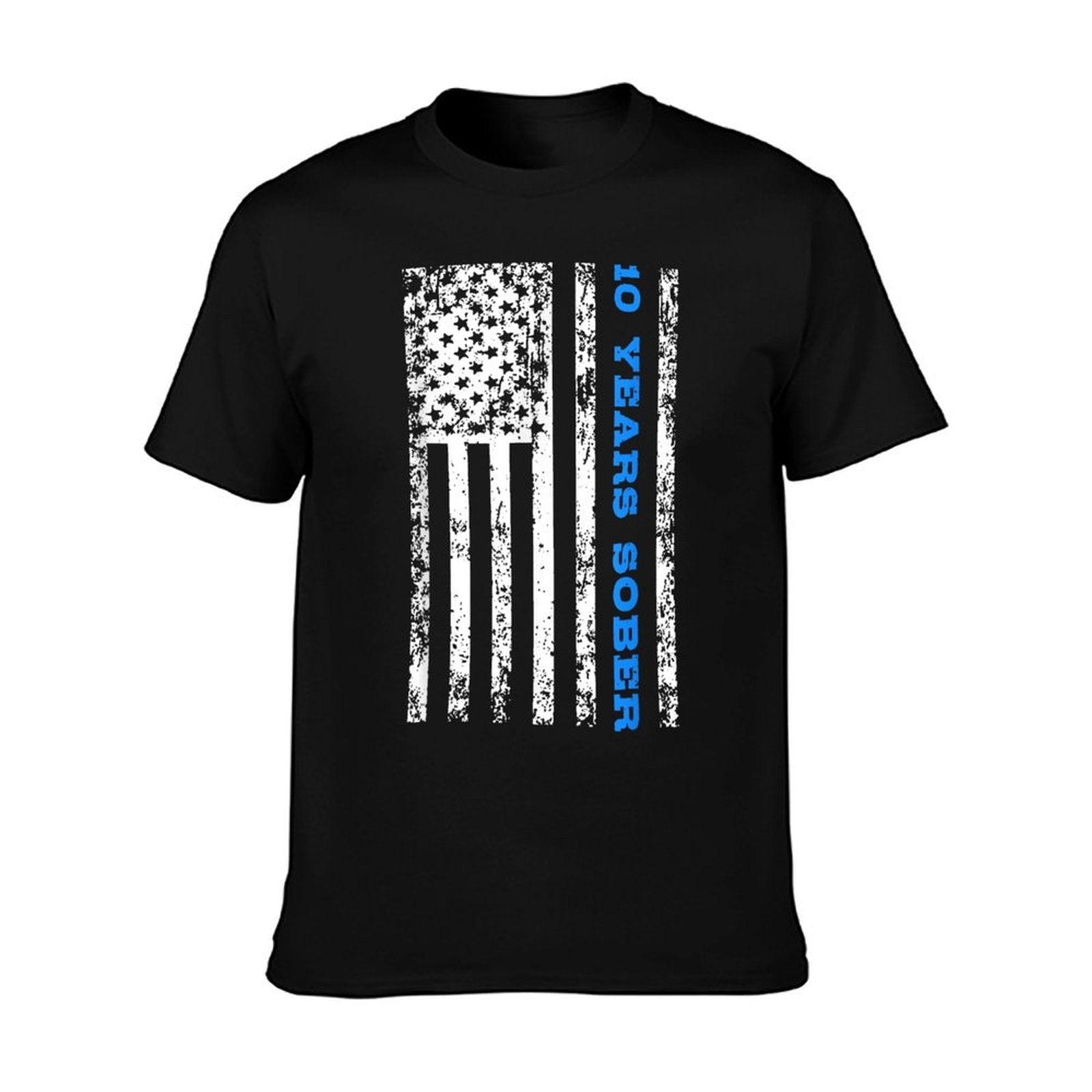 Sobriety 10 Years Sober T-Shirt