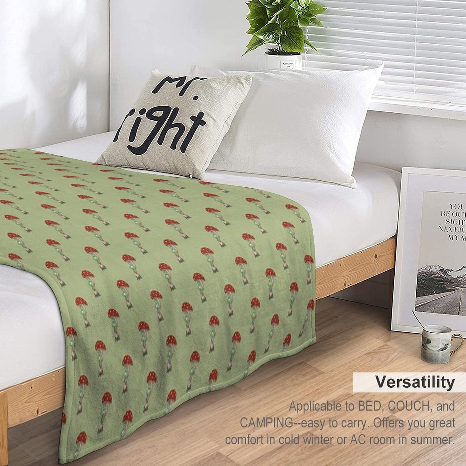 Chill Frog Multi-functional Throw Blanket