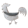 ROOSTER GALVANIZED WALL PLANTER