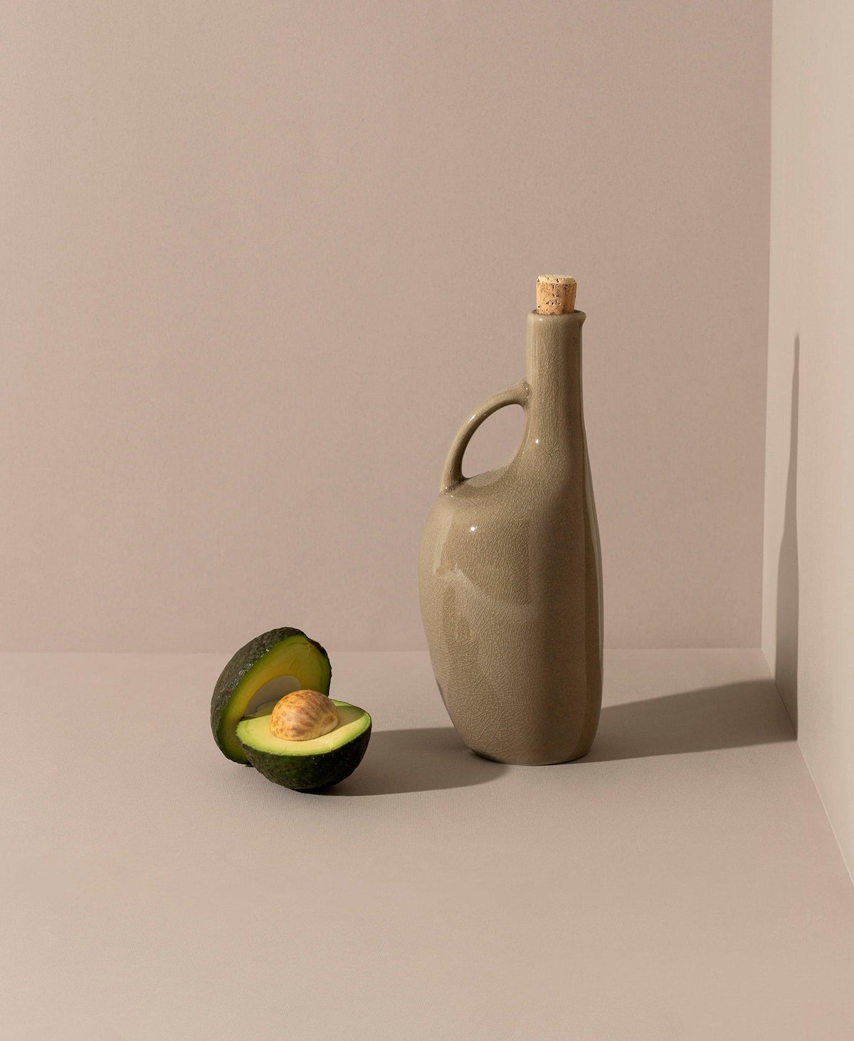 Stoneware Olive Oil Dispenser | Canard 34 oz